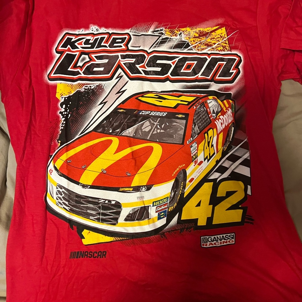 Kyle Larson McDonalds NASCAR shirt